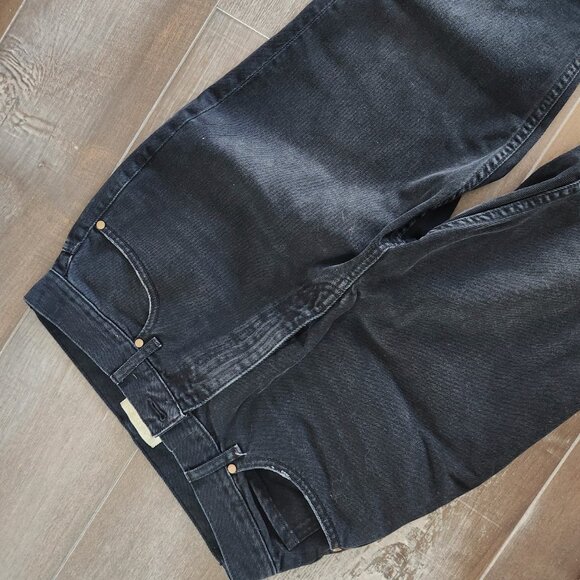 Ulla Johnson Daphne Jean in faded black, NWOT - Picture 6 of 6